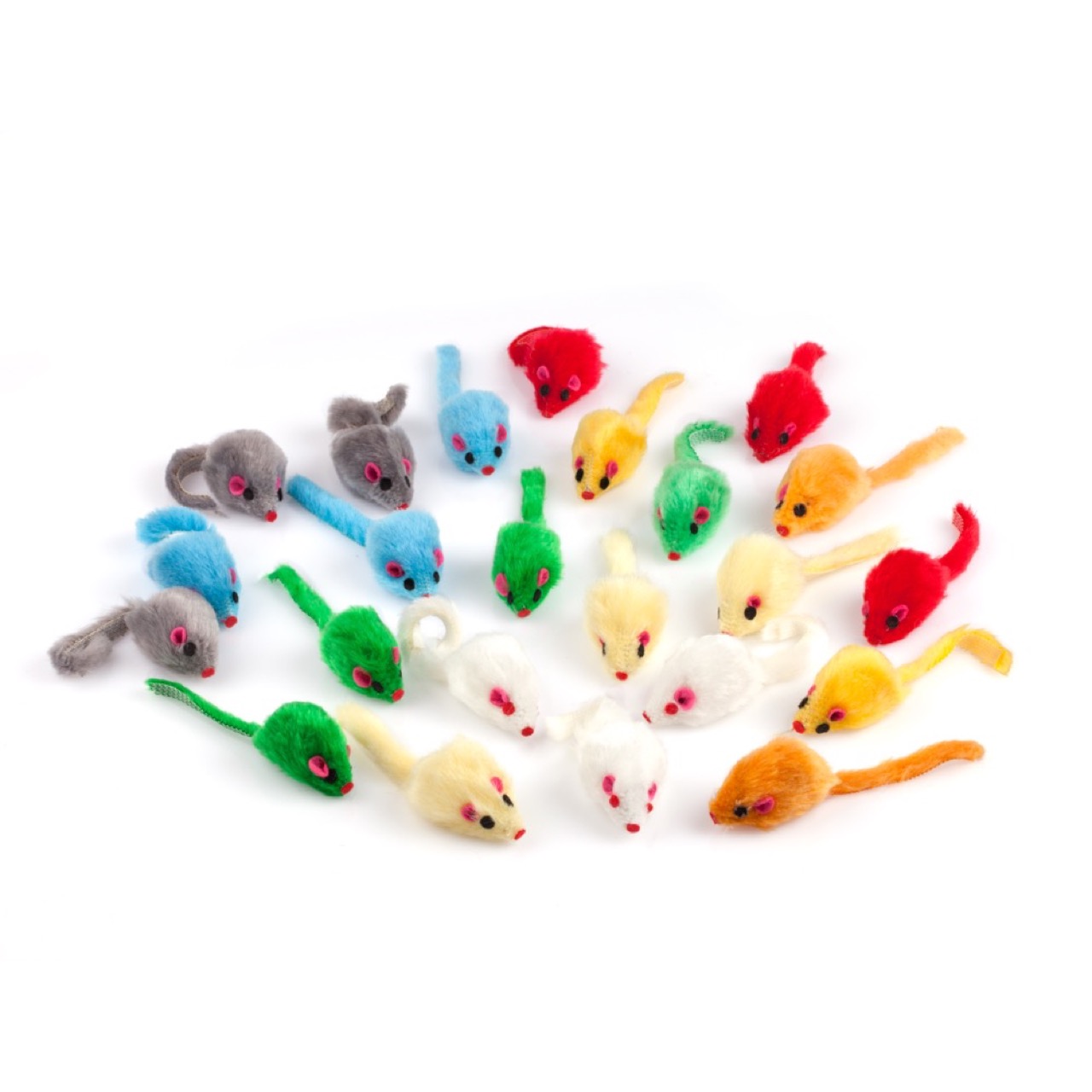 furry mice cat toys