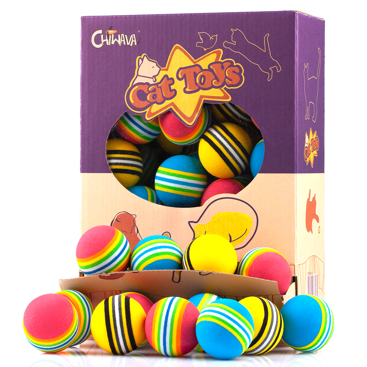 chiwava cat toys